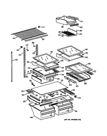 Shelf parts