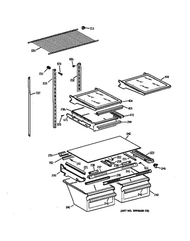 Shelf parts
