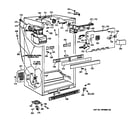 GE TBX22ZIBRRAA cabinet parts diagram