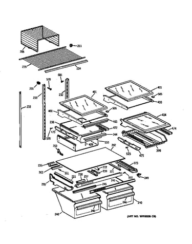 Shelf parts