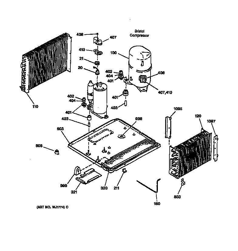 Refrigerant assembly