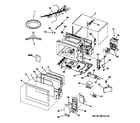 GE JE1660WB01 microwave diagram