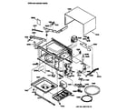 GE JE1060WB01 bottom plate & internal parts diagram