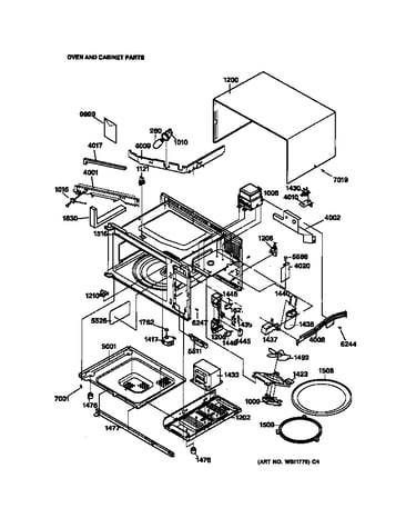 Bottom plate & internal parts
