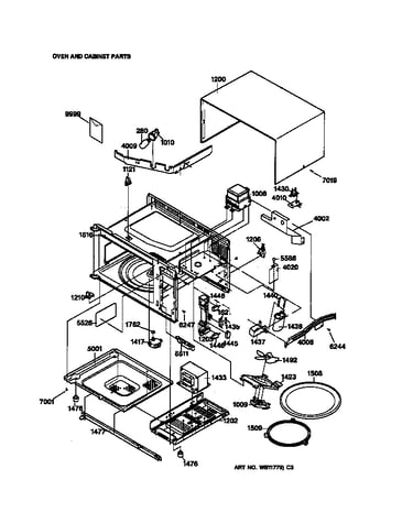 Bottom plate & internal parts