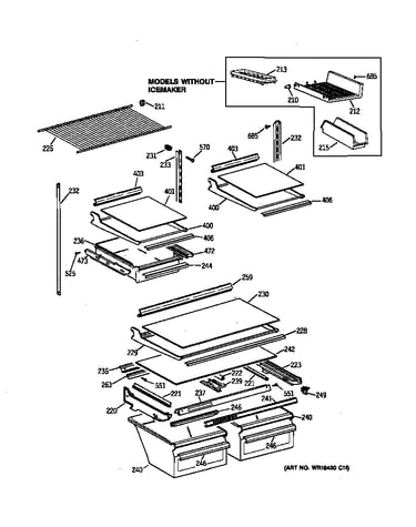 Shelf parts