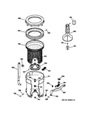 Tub, basket & agitator