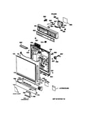 Escutcheon & door assembly