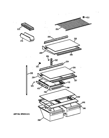 Shelf parts