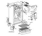 Hotpoint CTX16CYZDRAD cabinet diagram