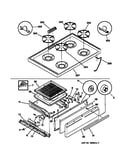 Cooktop and drawer