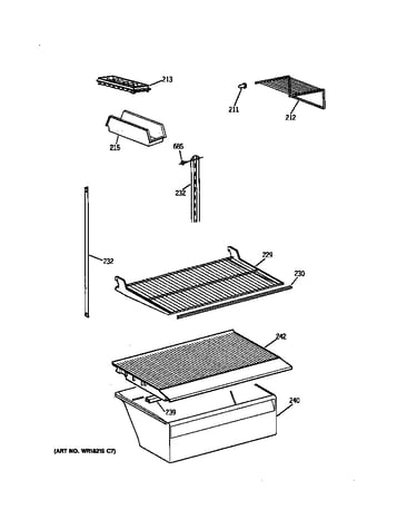 Shelf parts