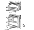 Hotpoint CTT16CYZBRAD doors diagram