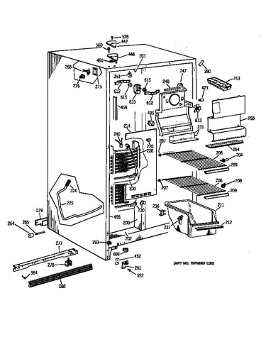 Freezer section