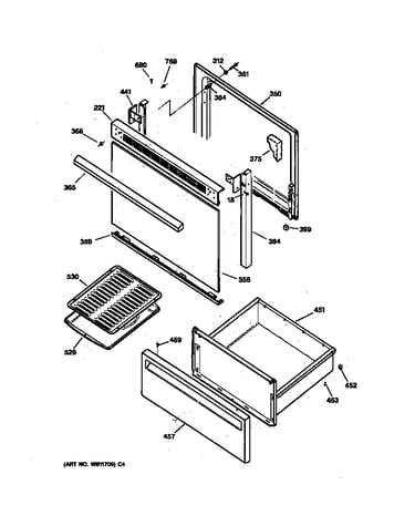 Door & drawer parts