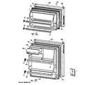 Hotpoint CTX14CYZCLWH doors diagram