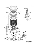 Tub, basket & agitator