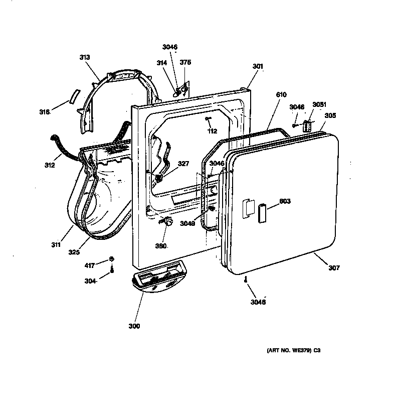 FRONT PANEL & DOOR