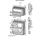 Hotpoint CTG14EAZBRWH doors diagram