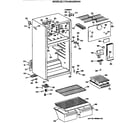Hotpoint CTG14EAZBRWH cabinet diagram