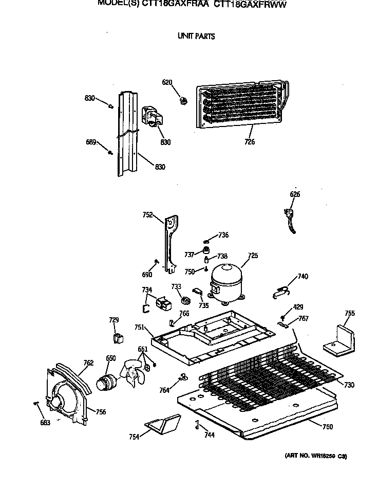 Unit parts