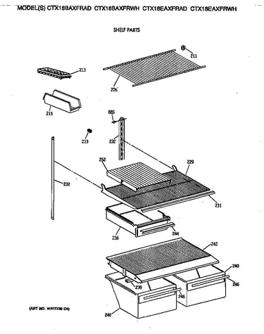 Shelf parts