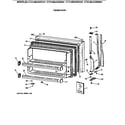 Hotpoint CTX18EAXGRWH freezer door diagram