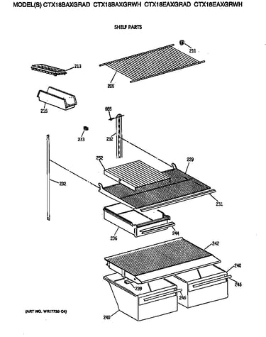 Shelf parts