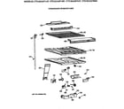 Hotpoint CTX18CAXFLWH compartment separator parts diagram