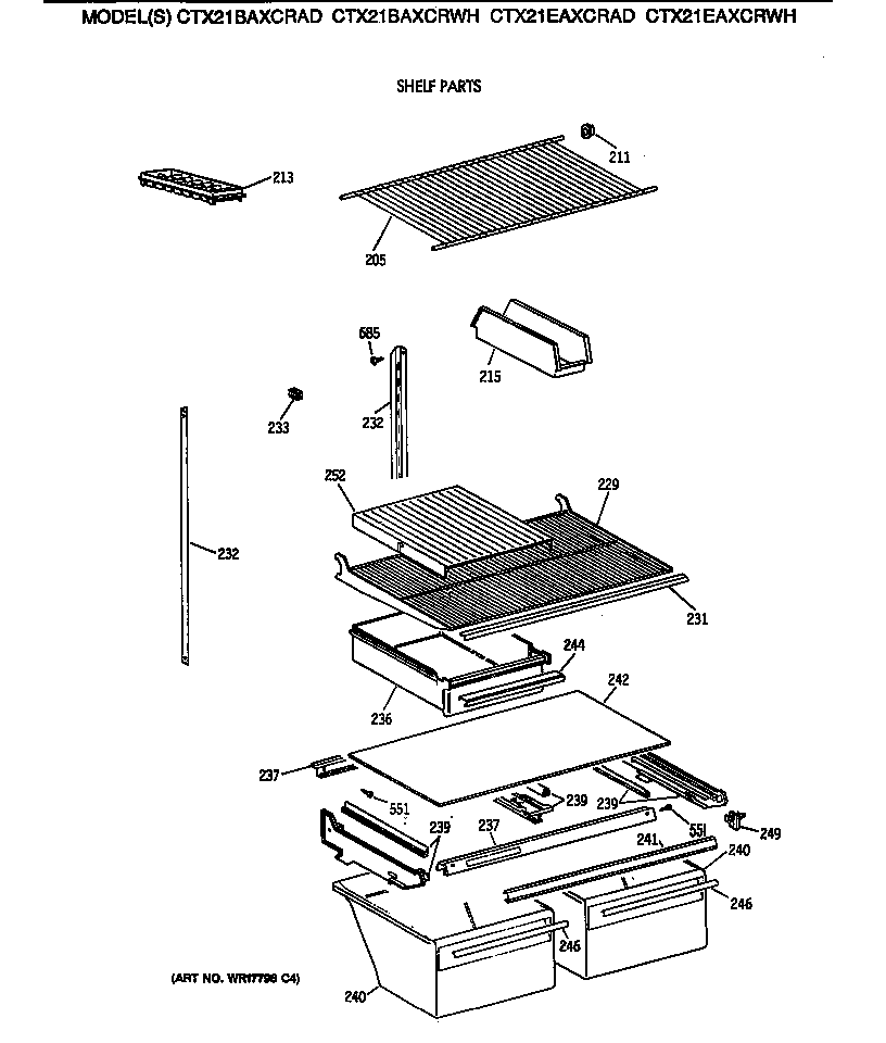 SHELF PARTS