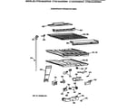 Hotpoint CTX21EAXERWH compartment separator parts diagram