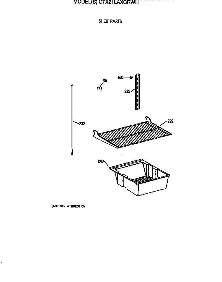 Shelf parts