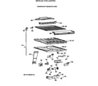 Hotpoint CTX21LAXERWH compartment separator parts diagram