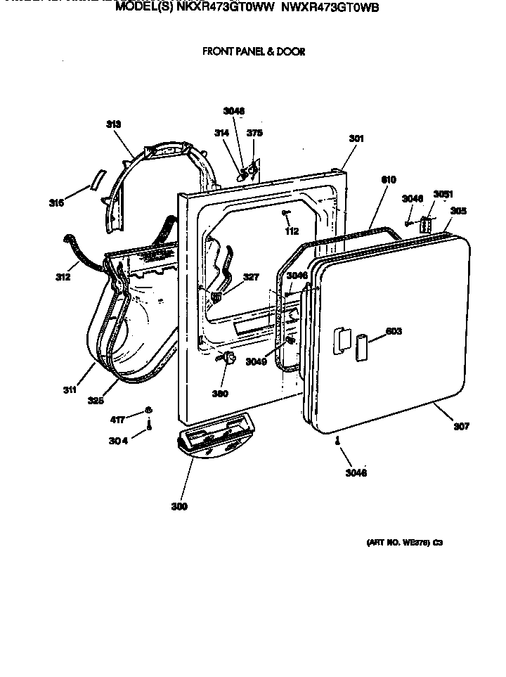 FRONT PANEL & DOOR