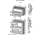 Hotpoint CTG16EAZBRWH doors diagram
