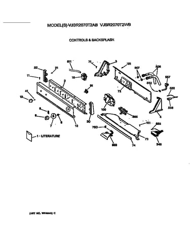 Controls & backsplash