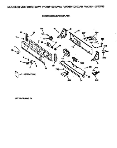 Controls & backsplash