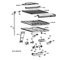 Hotpoint CTX18GAXPRAA compartment separator parts diagram