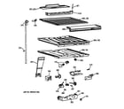 Hotpoint CTX21GIXJRWW compartment separator parts diagram