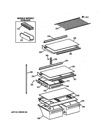 Shelf parts