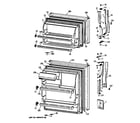 Hotpoint CTX14CAZCLWH doors diagram