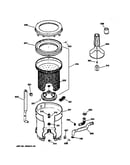 Tub, basket & agitator