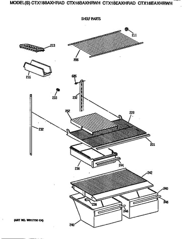 Shelf parts