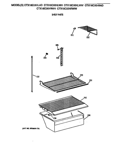 Shelf parts