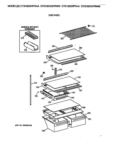 Shelf parts