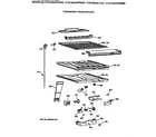 Hotpoint CTX18GAXFRWW compartment separator parts diagram