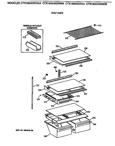 Shelf parts