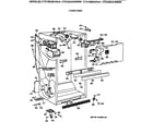 Hotpoint CTX18GIXHRWW cabinet parts diagram
