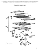 Compartment separator parts