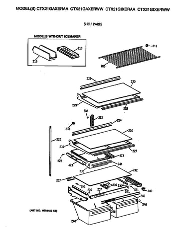 Shelf parts